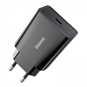 شارژر مسافرتی سریع 20 وات baseus Speed mini Quick Charger 1C 20W UE CCF-SN02