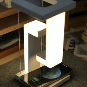 لامپ رو میزی معلق و شارژ وایرلس TENSEGRITY SMART LED DESK LAMP WITH WIRELESS CHARGE