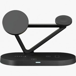 شارژر وایرلس رو میزی 5 کاره لولو LEVELO Premio 5 In 1 Wireless Charging Pad