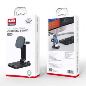 استند و شارژر وایرلس توان 15 وات ایکس او XO TK-23