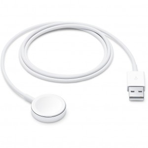 کابل اصلی شارژ مغناطیسی اپل واچ 1 متری Apple Watch Magnetic Charging Cable A1923