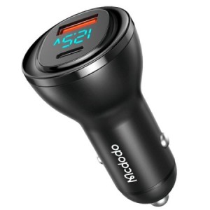 شارژر فندکی فست شارژ مک دودو Mcdodo Digital Display Car Charger CC-5670