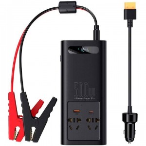اینورتر چند کاره 500 واتی بیسوس BASEUS Car Power Inverter 500W CGNB000101