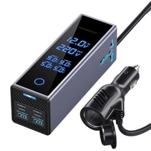 اینورتر خودرو پاورولوژی Powerology 300W Power Inverter PWC044