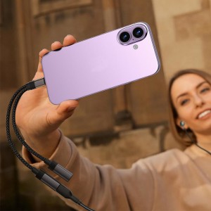 کابل تبدیل Type C اتصال همزمان هندزفری Type C و شارژر ACEFAST J14