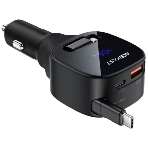 شارژر فندکی ایس فست ACEFAST B17 95W Fast Charger توان 95 وات همراه با کابل متصل