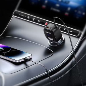 شارژر فندکی ایس فست ACEFAST B17 95W Fast Charger توان 95 وات همراه با کابل متصل