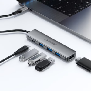 هاب 5 پورت تایپ سی ایس فست ACEFAST J16