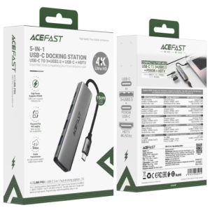 هاب 5 پورت تایپ سی ایس فست ACEFAST J16