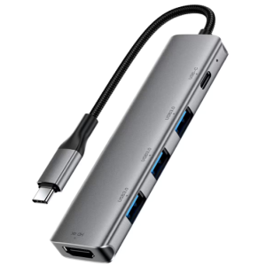 هاب 5 پورت تایپ سی ایس فست ACEFAST J16