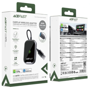 دانگل وایرلس اپل کارپلی و اندروید اتو ایس فست ACEFAST QC1