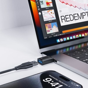 تبدیل OTG تایپ سی به USB3.0 ایس فست ACEFAST J1 Acewire Pro