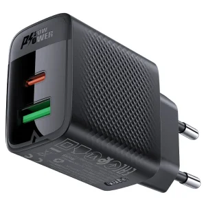 شارژر دیواری ایس فست ACEFAST A78 PD20W GaN Fast Charger توان 20 وات