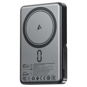 پاوربانک وایرلس 10000 مگ سیف ایس فست ACEFAST M17 توان 22.5 وات دارای استند