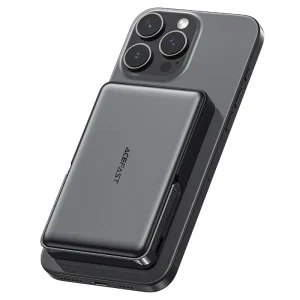 پاوربانک وایرلس 10000 مگ سیف ایس فست ACEFAST M17 توان 22.5 وات دارای استند