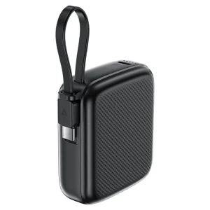 پاوربانک 10000 ایس فست ACEFAST M15 توان 20 وات همراه با کابل متصل