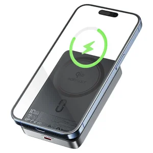 پاوربانک وایرلس 10000 مگ سیف ایس فست ACEFAST M11 توان 30 وات دارای استند