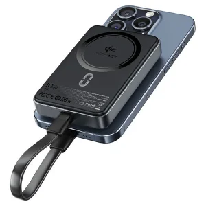 پاوربانک وایرلس 10000 مگ سیف ایس فست ACEFAST M11 توان 30 وات دارای استند