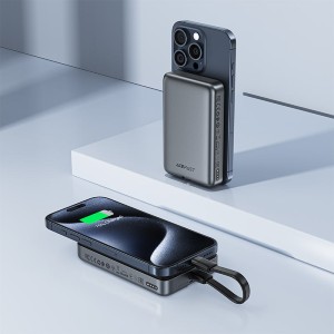 پاوربانک وایرلس 10000 مگ سیف ایس فست ACEFAST M10 توان 30 وات