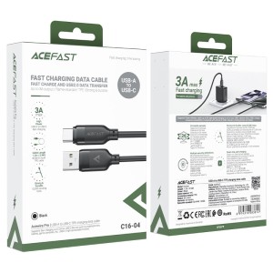 کابل Type-C ایس فست ACEFAST C16-04 طول 1.2 متر توان 15 وات