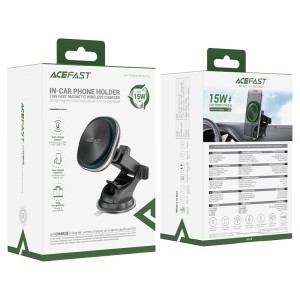 هولدر و شارژر وایرلس مگ سیف ایس فست ACEFAST D42 توان 15 وات