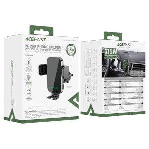 هولدر و شارژ وایرلس دریچه کولری هوشمند ایس فست ACEFAST D52 توان 15 وات