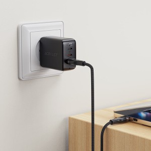 کابل فنری مگنتی Type-C ایس فست ACEFAST C11-04 طول 1.2 متر توان 15 وات