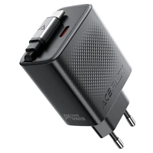 شارژر دیواری ایس فست ACEFAST A110 PD30W Fast Charger توان 30 وات همراه با کابل جمع شونده