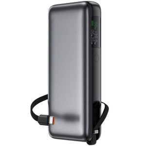 پاوربانک 20000 ایس فست ACEFAST M22 PD130W GaN Fast Charger توان 130 وات همراه با کابل متصل