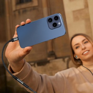 کابل تبدیل Type C به پورت AUX ایس فست ACEFAST J12 طول 15 سانتی متر