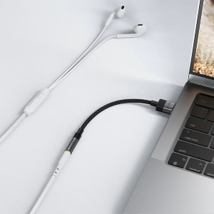 کابل تبدیل USB به پورت AUX ایس فست ACEFAST J13 طول 15 سانتی متر