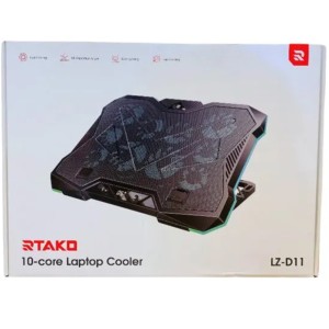 کول پد لپ تاپ رتاکو RTAKO 10-Cooler Laptop Cooling Stand LZ-D11