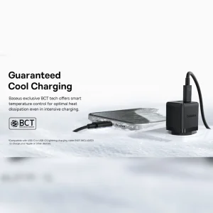 شارژر دیواری 20 وات بیسوس مدل 20W Palm به همراه کابل USB-C