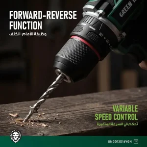 دریل چکشی شارژی گرین لاین GNGD13D16V
