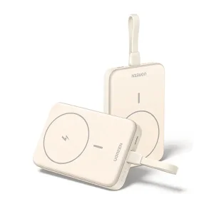 پاور بانک بی سیم مغناطیسی 20 وات و 10000mAh یوگرین مدل PB760 کد 35341