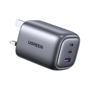 شارژر دیواری 65 وات با دو پورت USB-C و یک پورت USB-A یوگرین مدل CD306