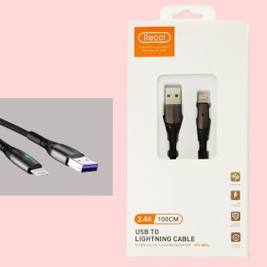 کابل تبدیل USB به لایتنینگ رسی مدل RTC-N01L