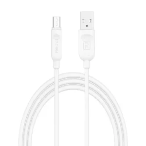 کابل تبدیل USB به microUSB رسی مدل RCM-P100 طول 1 متر (Recci RCT-P100 Micro USB Cable 100 cm)