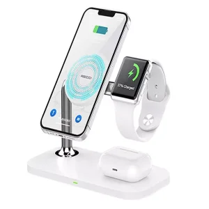 پایه نگهدارنده و شارژر بی سیم (وایرلس) گوشی موبایل رسی مدل Wireless Charger RCW-20