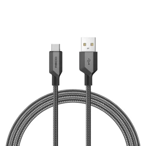 کابل تبدیل USB به USB-C رسی مدل RTC-N22C طول 1 متر (recci n22c type c charging cable)