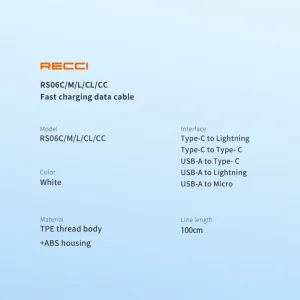 Recci Cable RS06M