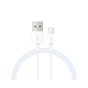 کابل تبدیل USB به لایتنینگ رسی مدل RS06L طول 1 متر (Recci Smart Data Cable Lightning 100cm 2.4A RS06L)