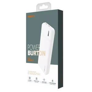 پاوربانک رسی مدل RPB-n17 ظرفیت 20000 میلی‌ آمپر ساعت (Recci RPB-N17 Power Burton Powerbank 20000mAh Battery 2.1A Max Dual USB Output)