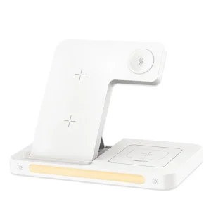 شارژر بی سیم RCW-31 رسی (RECCI RCW-31 15W 4-in-1 Folding Wireless Charger With Night Light)
