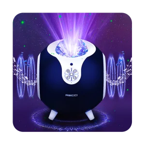 Recci RSK-W22 Starry sky creative wireless bluebooth speaker dazzling aurora lamp