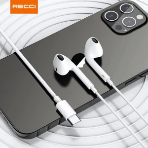 Recci REP-L27 Type-c Wired Earphone