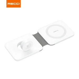 شارژر بی سیم RCW-13 رسی (RECCI RCW-13 3 IN 1 15W WIRELESS CHARGER)