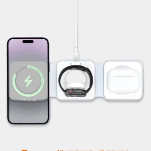 شارژر بی سیم RCW-36 رسی (Recci 3 in 1 Foldable Wireless Charger RCW-36)