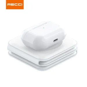 شارژر بی سیم RCW-36 رسی (Recci 3 in 1 Foldable Wireless Charger RCW-36)