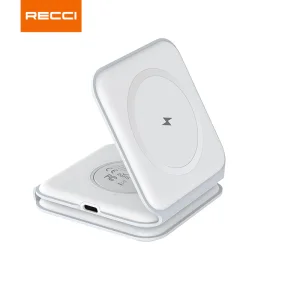 شارژر بی سیم RCW-36 رسی (Recci 3 in 1 Foldable Wireless Charger RCW-36)